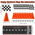 thumbnail image 2 of Set Party Supplies Windspeed Race Car, 38 unidades, bandera a cuadros, 2 of 7