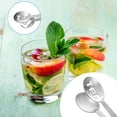 thumbnail image 6 of TEXIJUSO 2 Pcs Tea Bag Squeezer, Stainless Steel Tea Bag Squeezer Tongs Tea Filter Spoon Clamp Tea Strainer Holder Clip Suitable for Gripping Loosing Leaf, Ice Cube, Sugar and Lemon Slice(Silver), 6 of 8