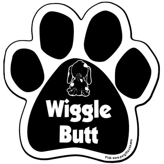 Wiggle Butt - Paw Magnet