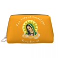 thumbnail image 3 of Estuches de cosméticos de Cuero Yangshaomei bolsa de maquillaje Nuestra Señora de Guadalupe gran capacidad, 3 of 5