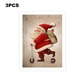 thumbnail image 5 of Toystoory 3 piezas Navidad Santa Claus pintura sin marco impermeable cuadro desmontable sala de estar cartel decorativo decoración de pared Decoración del hogar Toystoory HA010726-00, 5 of 6