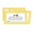 thumbnail image 1 of Inkdotpot 30Baby ShowerDiaper Raffle Ticket Lottery Insert Cards Supplies Games For Baby Shower Party Gender Neutral Bring A Pack Of Diapers To Win Favors Gifts And Prizes, 1 of 5
