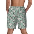 thumbnail image 2 of Lsque Mens Swim Trunks Retro Rooster4 Pattern - Bathing Suit Compression Liner - Beach Swim Shorts Swimwear - (S-3XL) - Stretch Quick Dry -3X-Large, 2 of 9