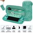 thumbnail image 3 of Switch Lite Accessories Bundle, Kit with Carrying Case,TPU Case Cover with Screen Protector,Charging Dock,Playstand, Game Case, USB Cable, Stylus,Thumb Grip Caps for Nintendo Switch Lite (Turquoise), 3 of 4