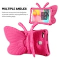 thumbnail image 4 of Tablet Case For Kids, 3D Cartoon Butterfly Non-Toxic EVA Light Weight Kid Proof Shockproof Case with Kickstand for Samsung Galaxy Tab A 8.0 2019 / Tab A 8.0 2017 / Fire HD 8 2018/2017, Rose, 4 of 5