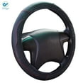 thumbnail image 6 of Deago Car Steering Wheel Covers Black Red - Auto Women Men Universal 15 Inch Sports Design Non-Slip Leather for Truck SUV Accessories, 6 of 6