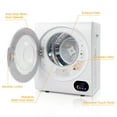 thumbnail image 3 of VINGLI Compact 5.5 lbs 110 V White Electric Tumble Dryer, 3 of 18