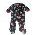 thumbnail image 1 of Carters Fleece Blanket Sleeper Footed - 3t Blue/santa, 1 of 2