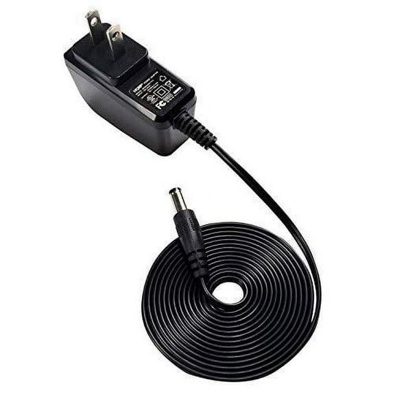 HQRP AC Adapter for American Weigh AMW-13 AMW-1000 AMW-2000 AMW-500i Bench Scale, Weighmax 2822-75LB Postal Scale Power Supply Cord plus Euro Plug Adapter