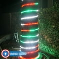thumbnail image 3 of Russell Decor LED Rope Lights connectable 30'-200' Festival Holiday Party Seasonal Christmas Decoration 30ft - 200ft Lighting Red White Green (200 Feet), 3 of 9