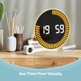 thumbnail image 7 of KADAMS Pomodoro Visual Timer Cube, 5,10,25,50 Minute Countdown Timer, Pomodoro Timer with Mute & Ring Alert For Productivity, Home, Kitchen, School, Office & Focus,ADHD gifts, White, 7 of 7