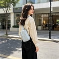 thumbnail image 4 of Crossbody Bags for Women, Nylon Sling Waist Chest Pack Lightweight, 18x12x5 cm, for Outdoor Travel and Daily Use, 4 of 6