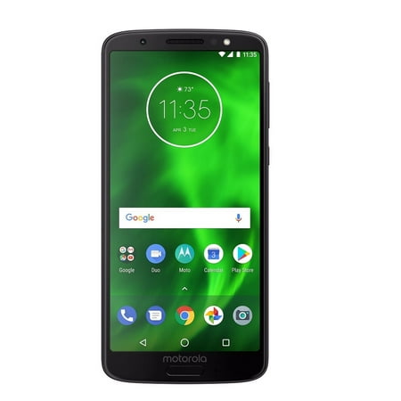 New Motorola Moto G6 32GB XT1925-2 Dual SIM Factory Unlocked 4G LTE 5.7" IPS LCD Smartphone Dual 12MP Smartphone - Deep Indigo - International Version