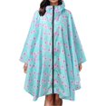 thumbnail image 1 of Veste Poncho Imperméable Légère pour Femmes avec Capuche et Poches pour Activités Extérieures, 1 of 6