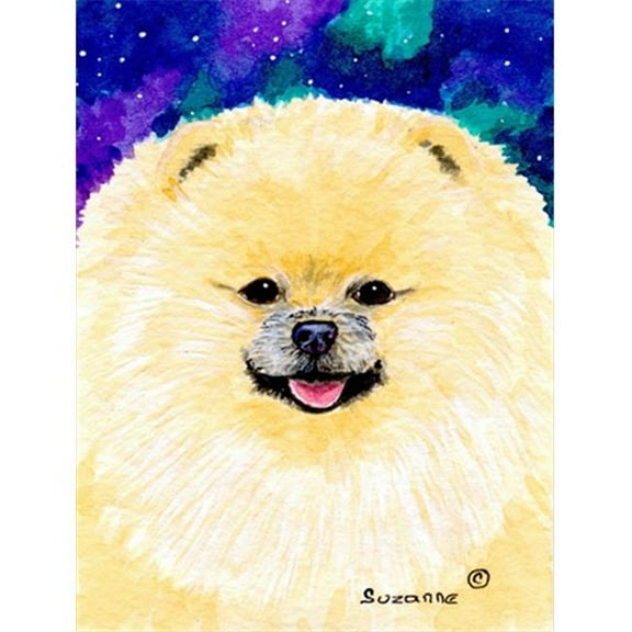 11 x 15 In. Pomeranian Flag, Garden Size
