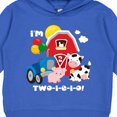 thumbnail image 3 of Inktastic Two-i-e-i-o 2nd Birthday Toddler Hoodie, 3 of 4