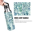 thumbnail image 4 of Yayeee 33oz Insulated Water Bottle Double Wall Stainless Steel with Flip Straw Lid, Beautiful Leaves Pattern, 4 of 7