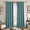 Teal, variant on DONGPAI 2 Panels Blackout Embossed Curtains 84 Inches Long for Bedroom Living Room, Heavyweight Room Darkening Floral Thermal Insulated Window Drapes with 6-Way Functional Heading, 52" x84", Beige