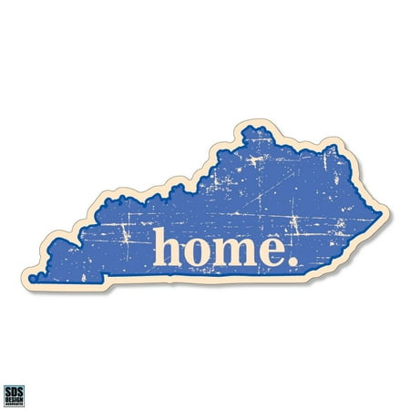 University of Kentucky Weathered Kentucky State Logo Dizzler Decal