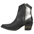 thumbnail image 3 of Circle G by Corral Womens Star Metallic Pointed Toe Zippered Cowboy  Ankle, 3 of 5