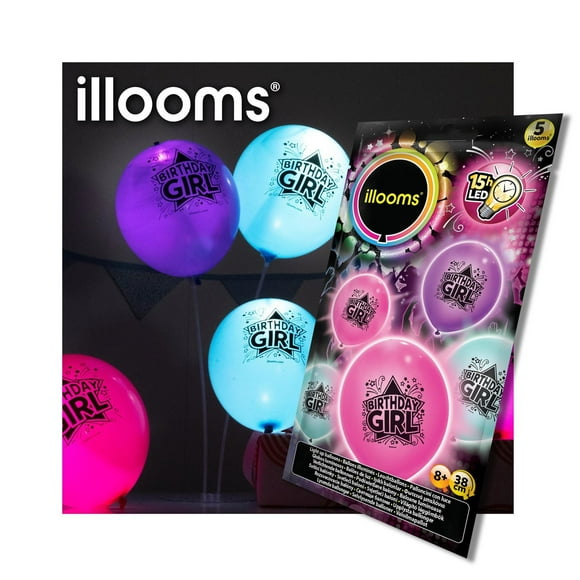 illooms Ballons d'anniversaire 40Pk
