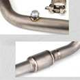 thumbnail image 4 of Motorcycle Exhaust Pipe Full Systems For Yamaha MT15 R15 V3 V4 2017-2023 Titanium Alloy Steel Pipe Header Pipe, 4 of 4