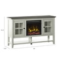 thumbnail image 4 of Classic Flame Fireplace TV Stand for TVs up to 60", White, 4 of 10