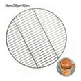 thumbnail image 2 of Stainless Steel Bbq Grill Grate, 30 Cm 35 Cm 40 Cm Round Grids with Even Heat Distribution & Easy Clean Polished Surface, for Camping Picnics and Backyard Grilling,Vsgery, 2 of 8