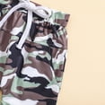 thumbnail image 5 of Kaprioy Baby Boy Winter Clothes Toddler Baby Boy Clothes Camo Pant Set Long Sleeve Letter Sweatshirt and Camouflage Jogger Pants Infant Boy Outfits, 5 of 7