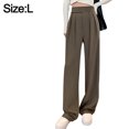 thumbnail image 2 of Pantalon Habillé Gabardine Coupe Courbée pour Femmes, 2 of 5