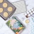 thumbnail image 5 of Yayeee Pot Holders Kitchen Heat Resistant with Pocket 7"x9.8" Cotton Oven Cooking Hot Pads, Floral Seaside, 5 of 7