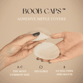 thumbnail image 2 of Boob Caps Adhesive Nipple Covers, 2 of 8
