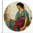 thumbnail image 1 of ARTCANVAS The Love Letter 1907 Canvas Art Print by John William Godward - Size: 26" x 26" (0.75" Deep), 1 of 9