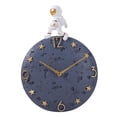 thumbnail image 1 of Reloj de pared Reloj analógico Silencioso Sin tictac Reloj de pared con Decorativo para personalidad Sa de estar Oficina en Sunnimix  Reloj de pared astronauta, 1 of 8