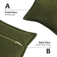 thumbnail image 5 of Great Striped Square Throw Pillow Cover, 5 of 9