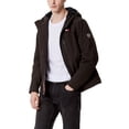 thumbnail image 2 of Chaqueta Tommy Hilfiger para hombre con relleno de tela blanda negra, talla L, 2 of 6