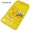 thumbnail image 3 of Juego de uñas para el cuidado personal, juego de cortaúñas, juego de cortaúñas profesional, herramientas para uñas con portatil, 3 of 5