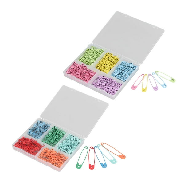 Pasadores De Seguridad, A Prueba De Herrumbre, Antioxidación, Colores Mezclados, Pasador Artesanal De Acero Inoxidable Para Manualidades Para Oficina