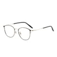 thumbnail image 1 of Gafas de Luz Azul GUDVUE Ovaladas Negras/Plateadas Antirreflejo UV400, 1 of 9