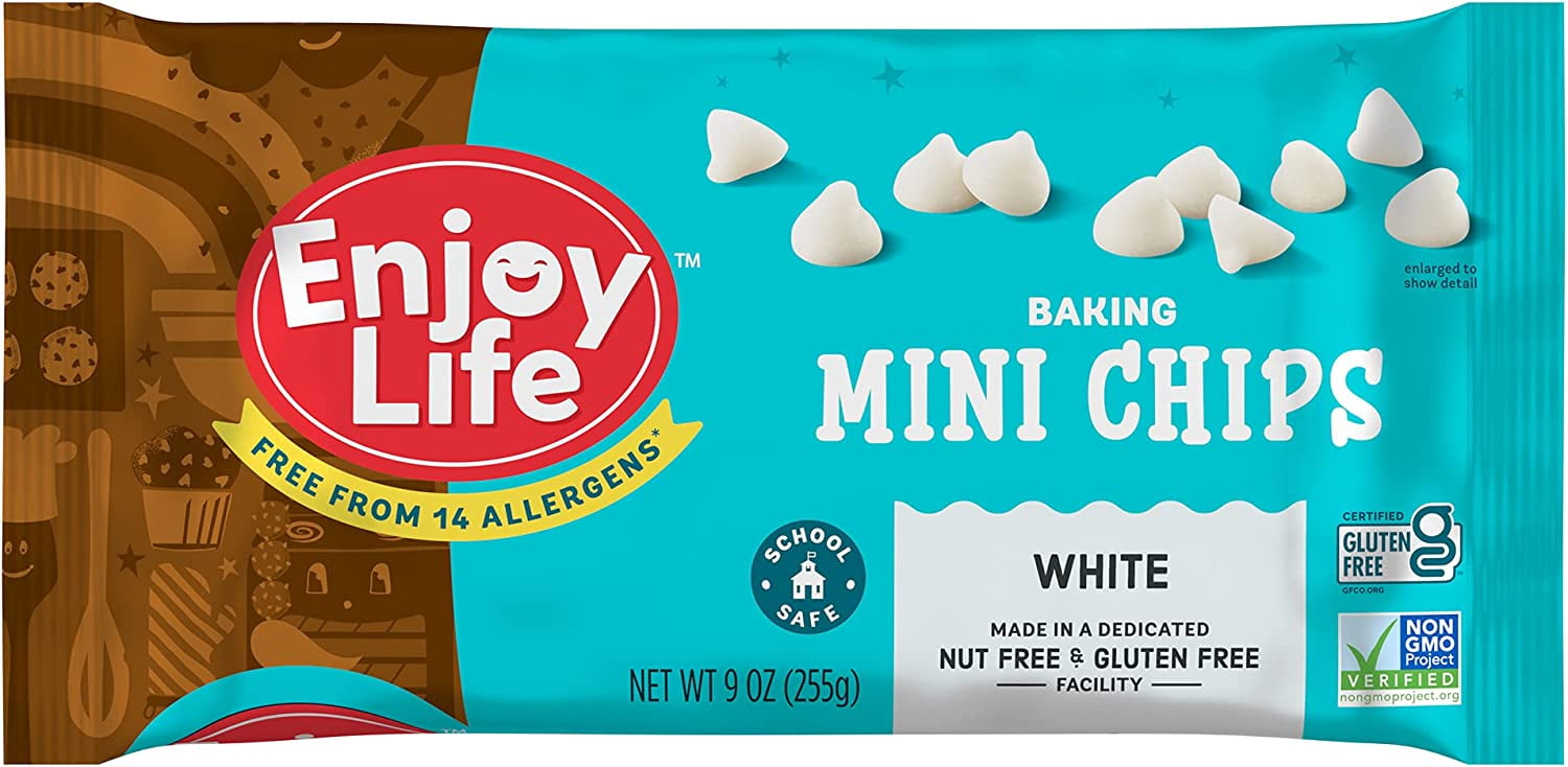 Enjoy Life White Baking Chips Mini 9 oz