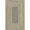 thumbnail image 2 of nuLOOM Braided Draya Jute Area Rug, 7' 6" x 9' 6", Gray, 2 of 4