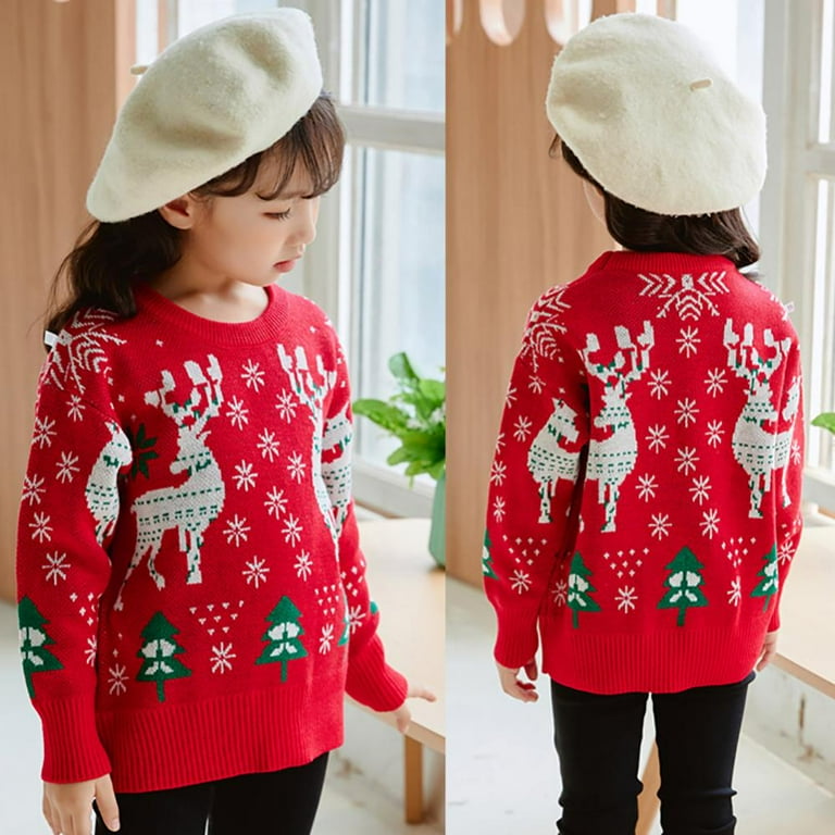 Kids top christmas sweaters