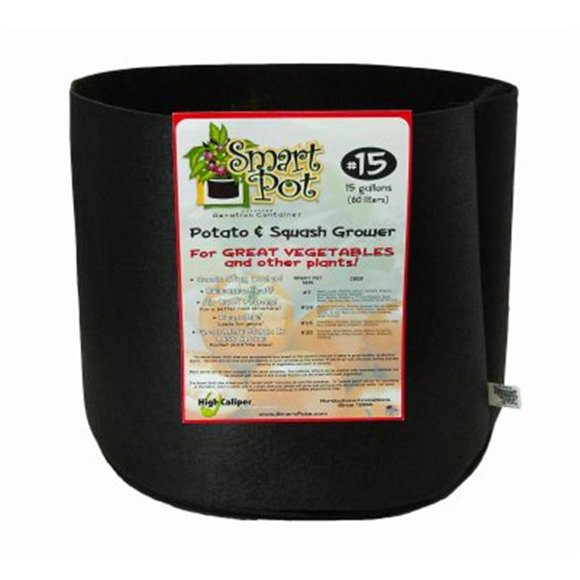 High Caliper Growing 15 gal Pot Hydroponic Potato & Squash Grower