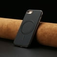thumbnail image 6 of Allytechgroup iPhone 7 / 8 / SE 2022 & 2020 Case with Magnetic Ring, Compatible with Magsafe Slim Back Cover Flannel Inner Lining Shockproof Protective Phone Case for Apple iPhone SE 2 3, Black, 6 of 6