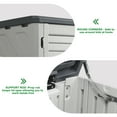 thumbnail image 6 of UBesGoo 260-Gallon Outdoor Storage Deck Box, HDPE Patio Storage Chest for Garden Tools & Cushions, 6 of 8