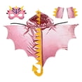 thumbnail image 4 of CONZONE Carnival Unisex Boys Girls Dinosaur Dress Up Cartoon Dinosaur Shaped Outfits Funny Party Stage Performance Clothes Set, 4 of 4