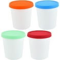 thumbnail image 4 of Cubos de helado reutilizables, cubos de comida para congelador, cuencos de yogur caseros, tazas de postre DIY, 4 of 5