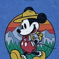 thumbnail image 3 of Disney - Mickey & Friends - Mickey Mouse - Park Ranger in Mountains - Camping - Toddler And Youth Short Sleeve Graphic T-Shirt, 3 of 5