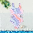 thumbnail image 2 of Zszcpp Bikinis Sets For Girls Tie-Dye Waist Beach Swimming Hollow Out Comfortable Loose Cozy Swimsuit Sets Swimwear, 2 of 5