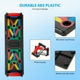 thumbnail image 5 of Push Up Board 12 in 1 Pushup Stands Foldable Press Up Rack Exercise Training Equipment Anti Slip Muscle Workout Board, 5 of 8